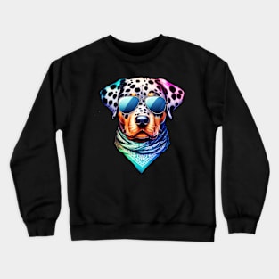 Cool Catahoula Leopard Dog Crewneck Sweatshirt